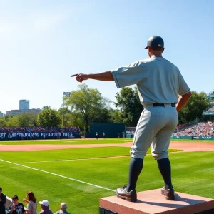 Statue of Babe Ruth at North Shore Park