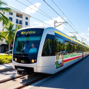 Brightline Train in Florida