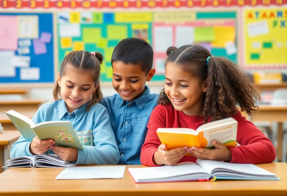 Children Learning in Classroom