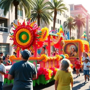 Crowd enjoying the MLK Dream Big Parade in St. Petersburg