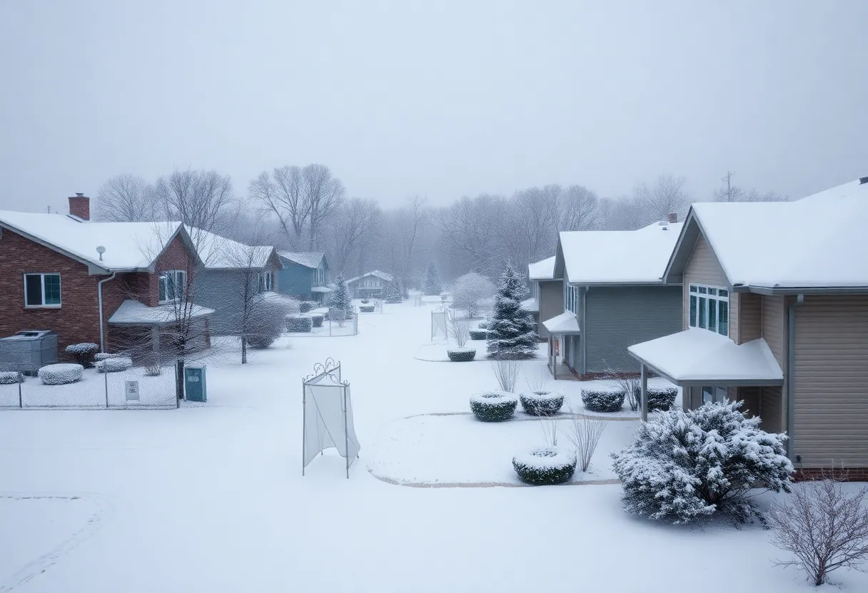 Southeast Texas Winter Storm