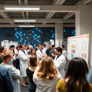 Scientists presenting at the State of Science event in St. Petersburg