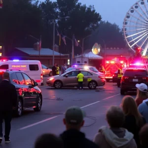 Scene of a tragic multi-vehicle crash near Busch Gardens in Tampa.