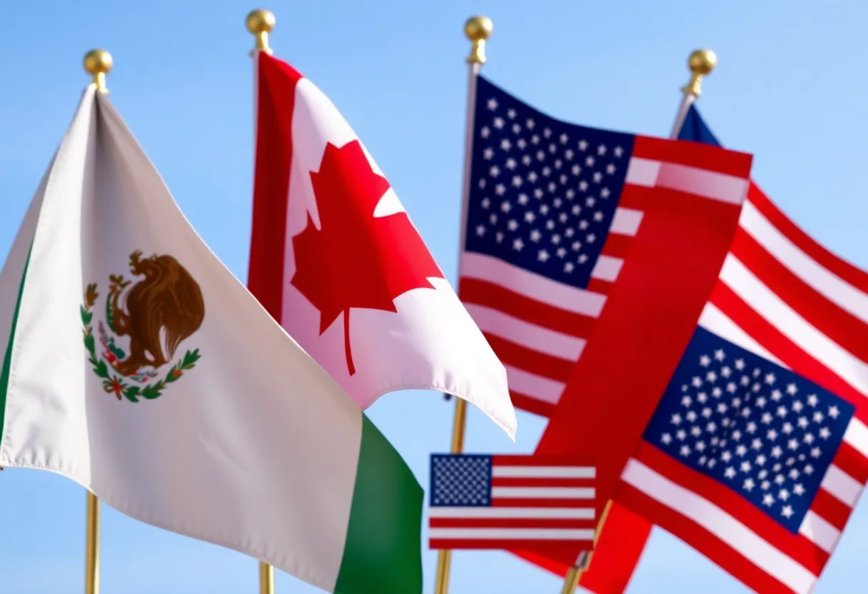 Trade Tensions Between US Mexico Canada