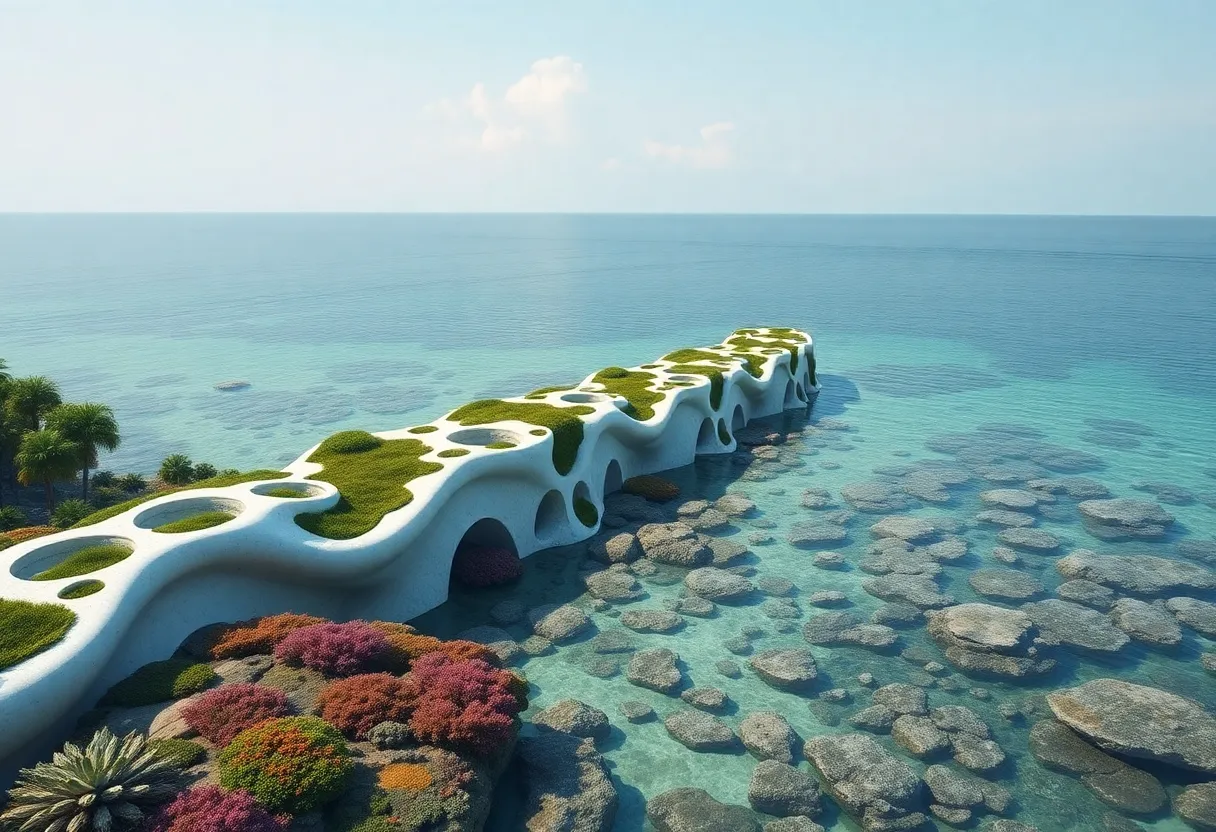 Innovative 3D-Printed Seawalls