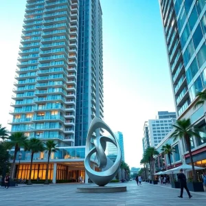 Art House luxury condo tower in downtown St. Petersburg