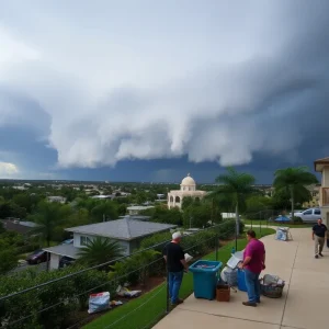 Residents of St. Petersburg preparing for Hurricane Milton