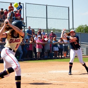 Eastern Florida State College Softball Team in Action