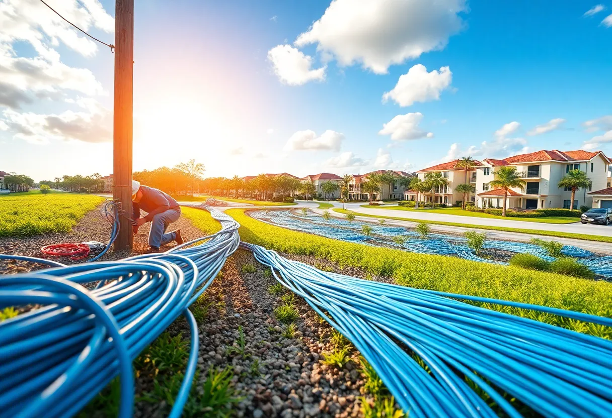 Fiber Optic Network Installation in Florida