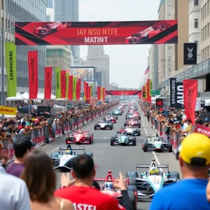 IndyCar racing event in St. Petersburg, Florida