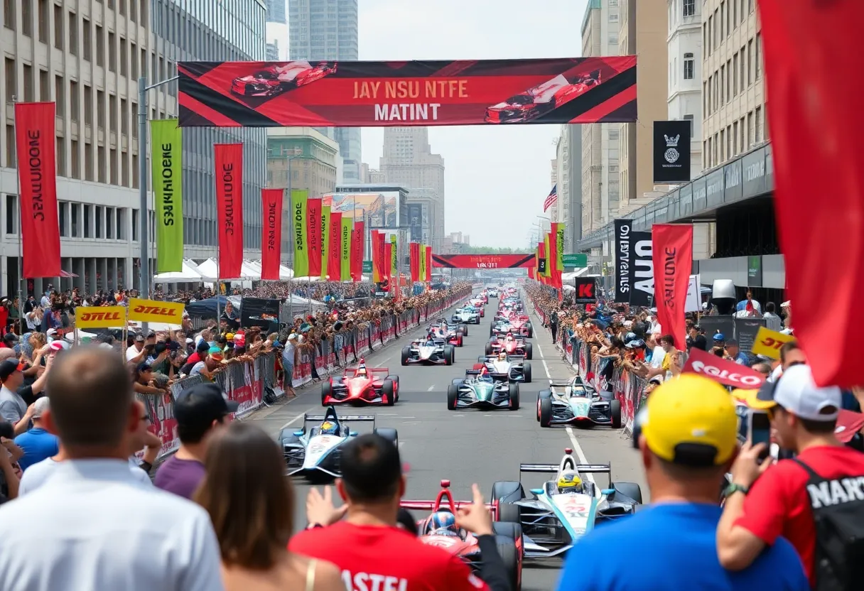 IndyCar racing event in St. Petersburg, Florida