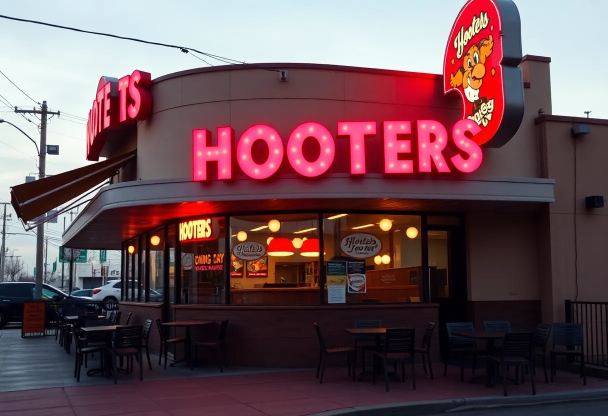 Hooters Restaurant Exterior