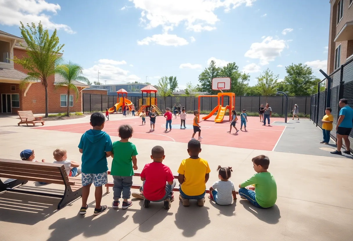 New playground and sports facilities at Infinite Potential Learning Academy