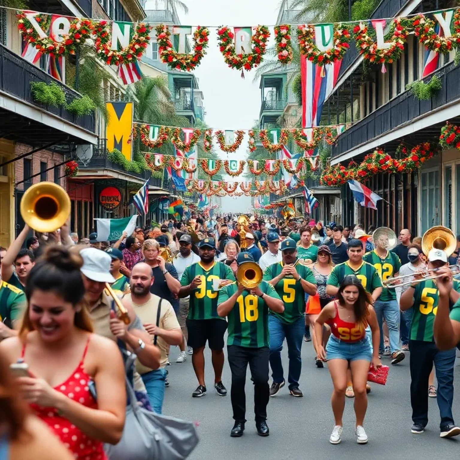 Super Bowl LIX Second Line Parade