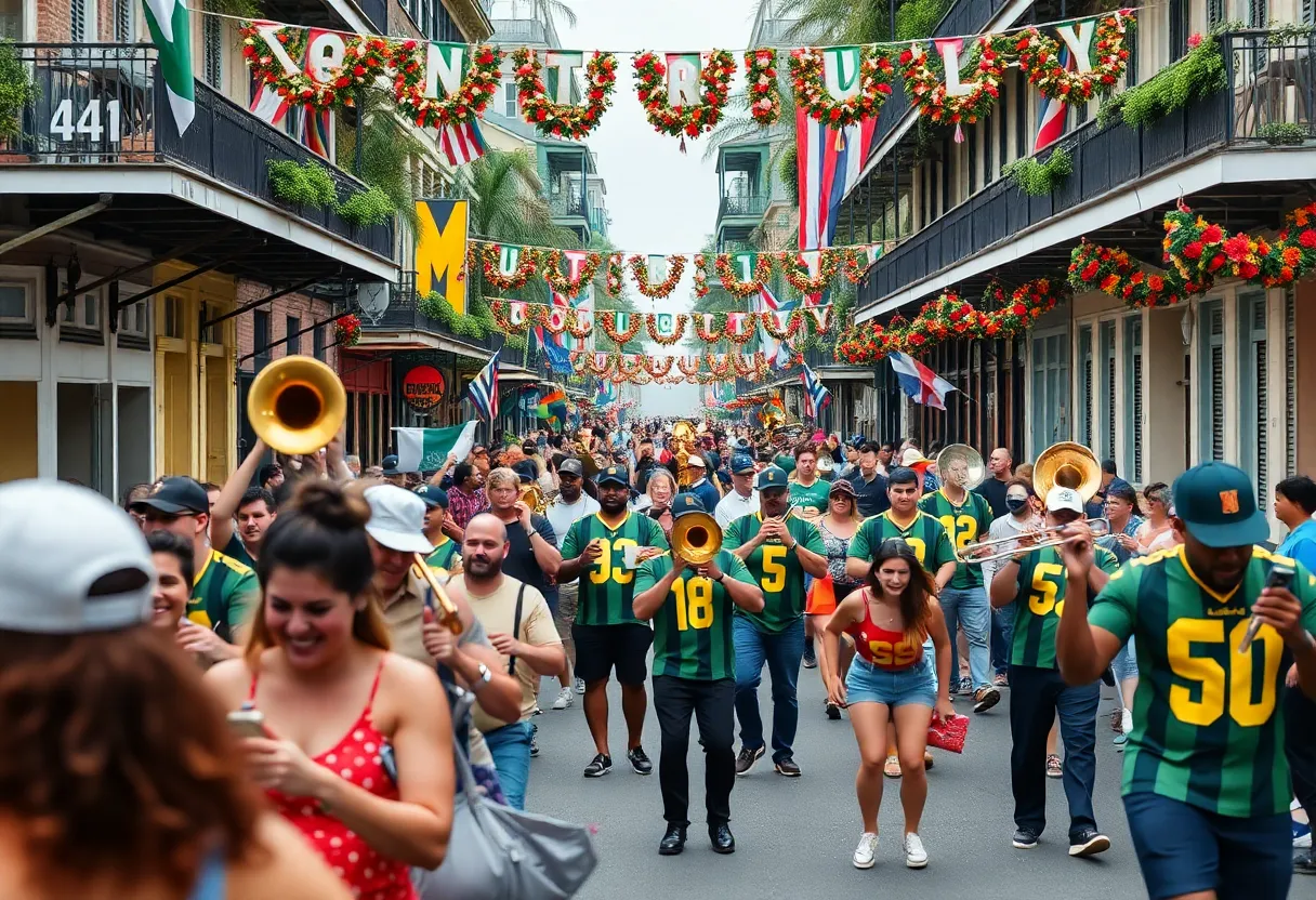 Super Bowl LIX Second Line Parade