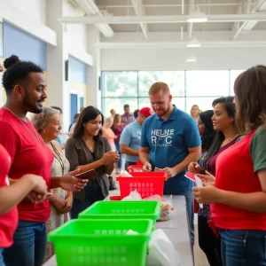 Community members engaging in support events in Tampa Bay.