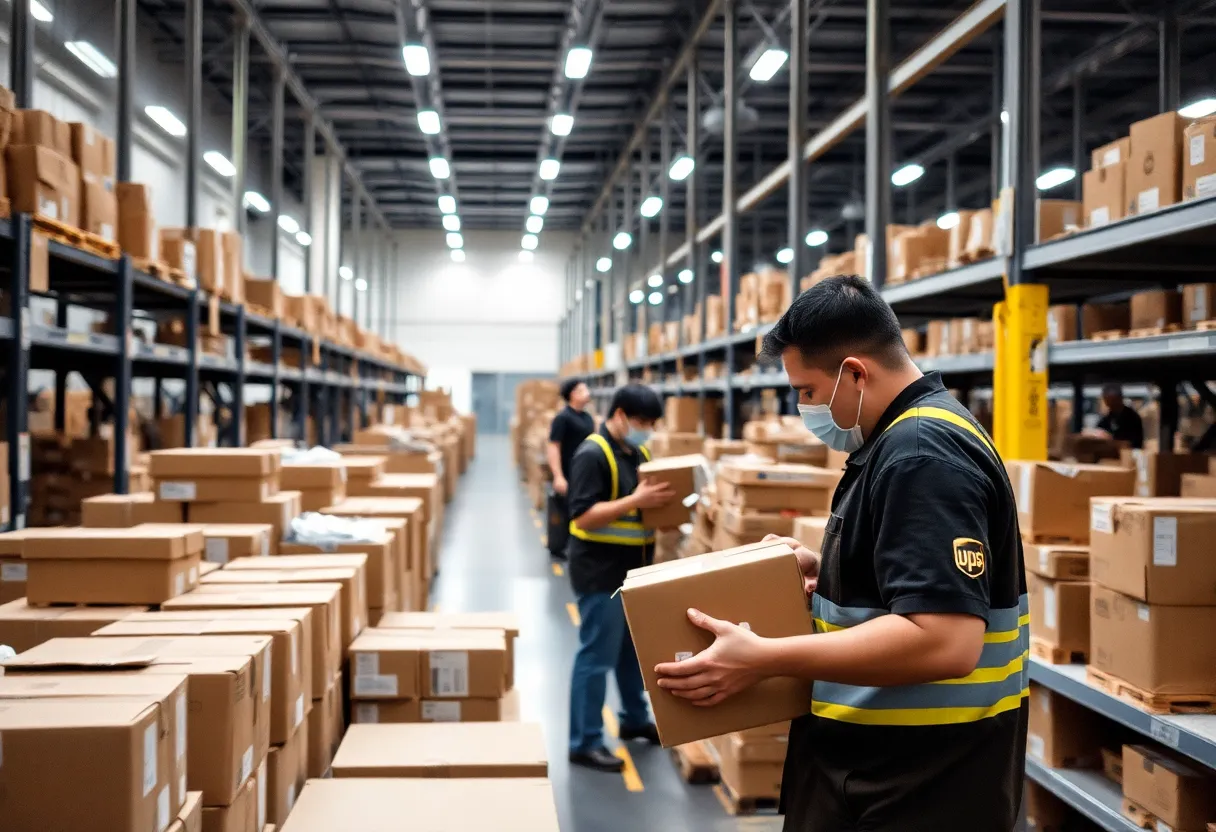 Hialeah UPS Sorting Facility