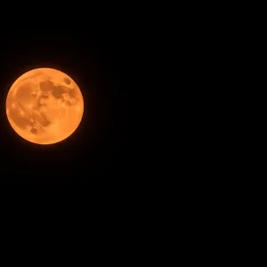 Blood Moon during Total Lunar Eclipse