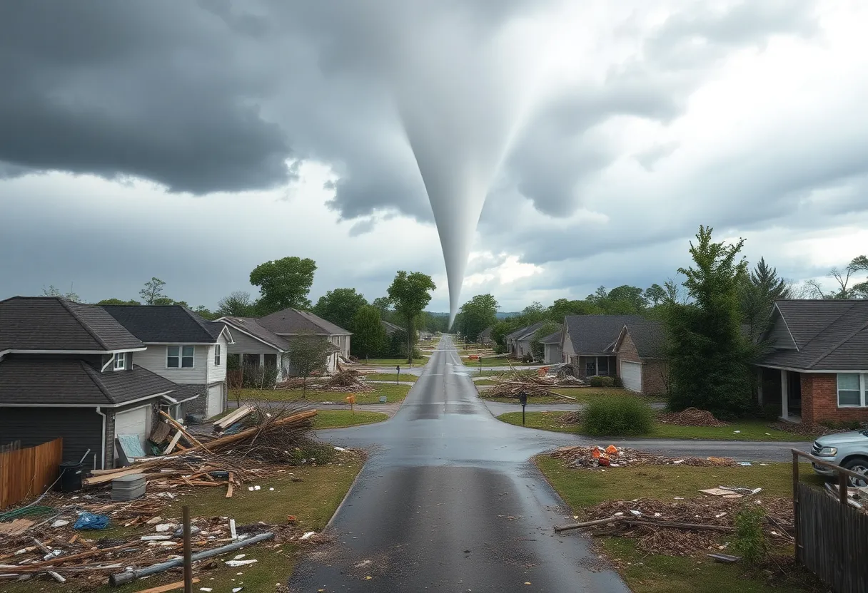 EF2 Tornado Damage in Lake Mary